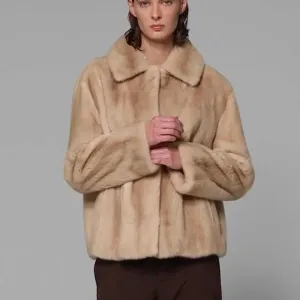 Шуба норковая норка эксклюзив saga furs Италия новая коллекция 2026