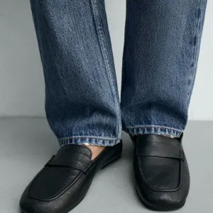 Шкіряні лофери Zara 41-26,5 см