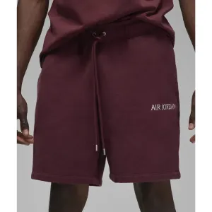 Шорты мужские Air Jordan Wordmark Fleece Short Bordo оригінал DV6467-645