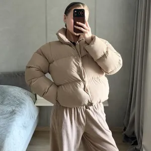 Зимовий пуховик PAPAYA | Стан НОВОГО | Дуже теплий | Oversize