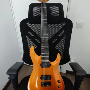Schecter KM-7 Lambo orange