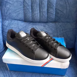 Акція знижка жіночі шкіряні чорні кросівки ADIDAS STAN SMITH (адідас )