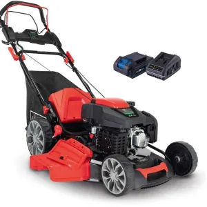 Газонокосилка бензиновая Scheppach MS225-56E косарка косярка самохідна з електро запуском