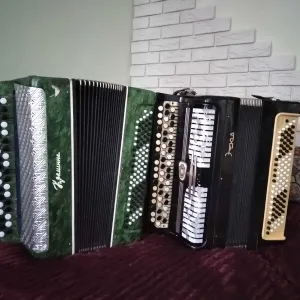 Баяни Кремінне Етюд профілактовані налаштовані, ремонтую гармоні баяни не дорого
