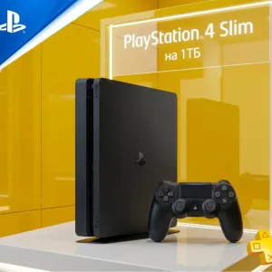 Playstation 4 Slim 1TB встановлено підписку саму Топ Premium Deluxe  + 500 ігор