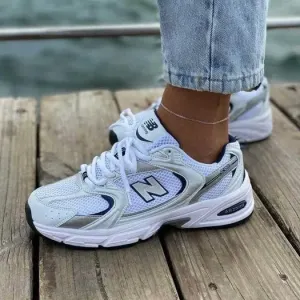 Кроссовки Женские New Balance 530 White Navy/Кросівки NB Нью Беланс