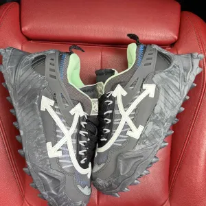 (БЕЗ ПЕРЕДОПЛАТИ)Off-White Odsy-1000 White Black Green офф вайт одсі