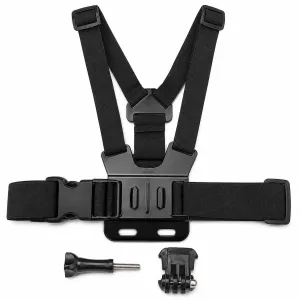 Нагрудне кріплення Chest Mount для екшн-камер GoPro, DJI, Insta360, SJCAM, Xiaomi, EKEN, регульований ремінь
