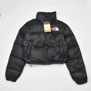 Жіноча коротка куртка, теплий пуховік The North Face курточка ТНФ