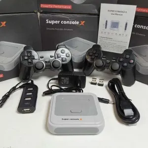 ‼️НОВА‼️Ігрова Ретро Приставка Play Station 1  Sony PSP на 128 ГБ пам'яті Super Console X на 95000 ігор Денди Сега Nintendo NES Супер Марио Танчики
