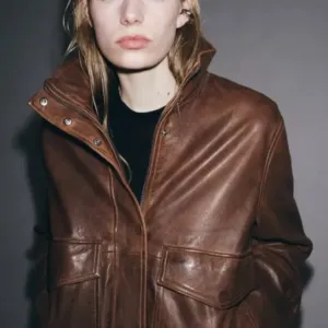 Шкіряна куртка Zara limited ed