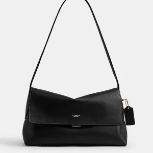 Сумка жіноча Coach Chelsea чорна/коричнева