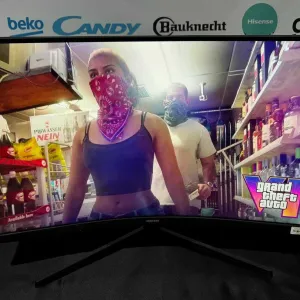 Преміум ігровий монітор  Samsung Odyssey G55C(LS32CG554EUXEN) дешевше магазину