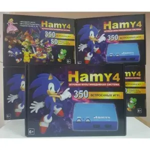 Игровая приставка HAMY 4 350 игр Денди 8 бит Dendy 8 Bit Sega Mega 2