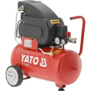 Компресор 24л масляний YATO 150 л/хв 8 бар компрессор масляный