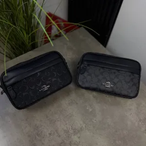 Сумка COACH настоящая кожа