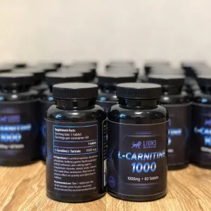 Л-Карнитин Lions Nutrition L-Carnitine 1000 mg 60 caps Жиросжигатель