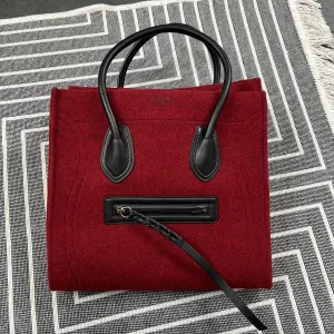 Сумка Celine Phantom Luggage Wool Tote