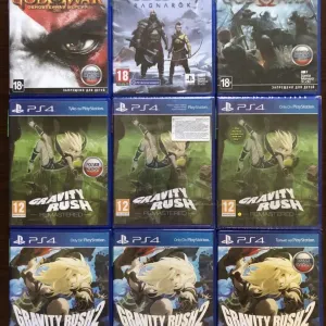Sony PS4: Gravity Rush, God of War, Fallout 4 GOTY, FarCry, inFAMOUS Первый Свет, Второй Сын, GranTurismo Hitman Hellblade Dragon Age Инквизиция