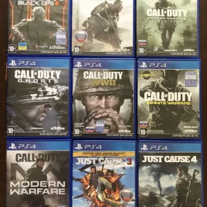 Sony PlayStation 4: Call of Duty Ghosts, Infinite Warfare, Moderne Warfare The Evil Within Uncharted Mafia Жизнь После Орден 1886, Alan Wake Yakuza