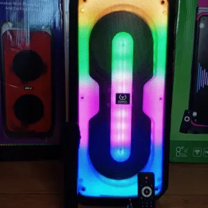 Караоке акустика Yoshita(блютуз,USB,SD, FM-радио) ПультДУ, микрофон.