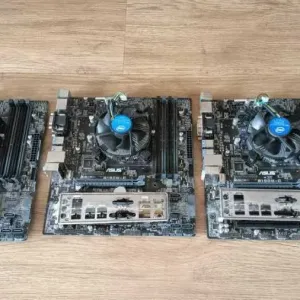 Комплекти LGA1151: Asus P10S-X / B150M / GA-B250M + CPU + DDR4