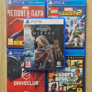 Диск Ігра Нова PlayStation 5 PS5 ps 5 пс 5  Assassins Creed Mirage Офіційна Відправка поштою