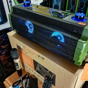 Караоке акустика SUNSUI(блютуз,SD,USB) ПультДУ,микрофон
