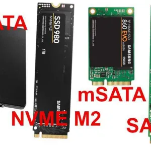Скоростные M.2 NVME/M2-SATA/SSD 2,5"SATA/HDD/64/128/256/480/500/512GB/1TB/2ТБ.