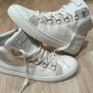 Жіночі високі шкіряні кеди Skechers Street Los Angeles (Оригінал) — Розмір 40