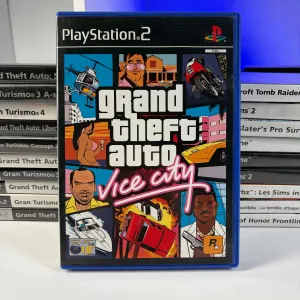 Гра PlayStation 2 Grand Theft Auto: Vice City Б/У Оригінальна ігра ГТА Вайс Сіті Плейстешен 2 GTA Vice city асортимент ігор PS2