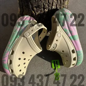 Жіночі Крокси Crocs Classic Crush Clog на  Платформі Топ Продажів!
