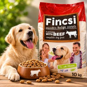 Сухий корм для собак Fincsi яловичина 10кг