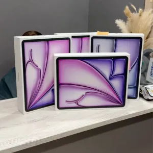 New ipad air 13’ m4 128gb + LTE space gray/purple + 1 рік гарантія