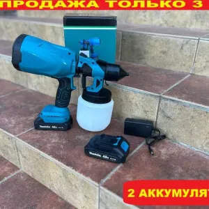 Аккумуляторный краскопульт Makita‼️ Фарбопульт акумуляторний. Краскораспылитель, электрический краскопульт, аккумуляторный пульверизатор Макита