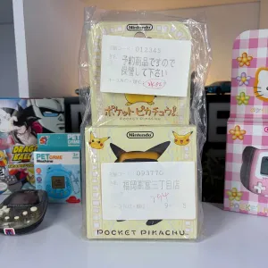 Консоль Nintendo Pocket MPG-001 Pokemon Pikachu Нова Тамагочі нінтендо покемон пікачу оригінал запак в коробці