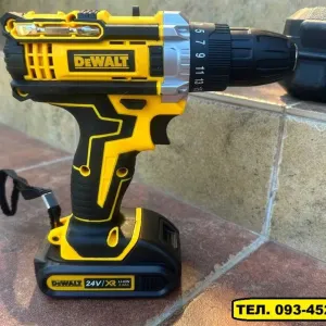 Шуруповерт 24V з набором інструментів DeWalt Набор инструментов деволт