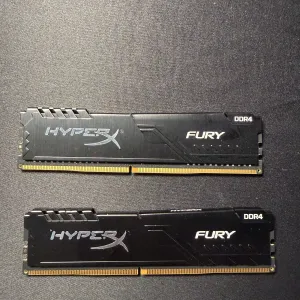 Kingston Fury HyperX DDR4 16GB (2×8GB) 2666MHz CL16 — комплект оперативної пам’яті