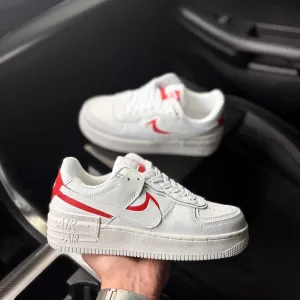 Nike Air Force 1 Shadow кросівки жіночі форси білі ЗНИЖКА