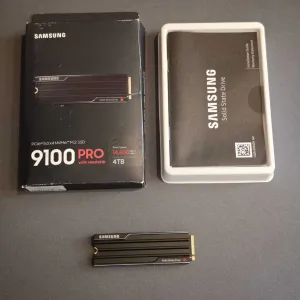 SSD накопичувач Samsung 9100 PRO 4 TB with Heatsink ГАРАНТІЯ 60 міс