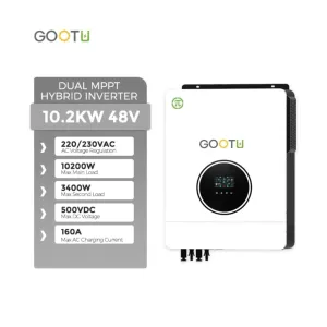Гібридний інвертор 10.2 кВ GOOTU