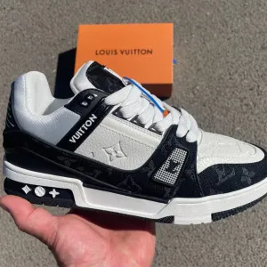 Кросівки чоловічі та жіночі Louis Vuitton trainer sneaker Луи Витон 36-45.