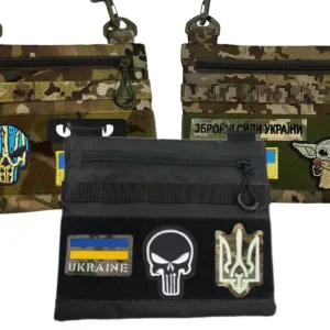 Сумка месенджер 27*22 через плече , під патчі , барсетка чоловіча