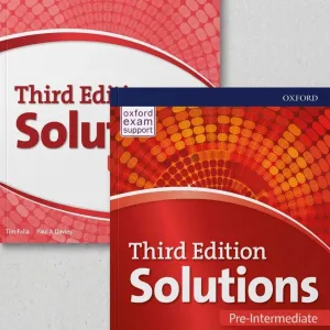 Solutions Pre-Intermediate 3 edition - комплект з англійської мови