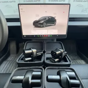 Перехідник,зарядний адаптер CCS2 Combo - Tesla AC+DC 2 в 1