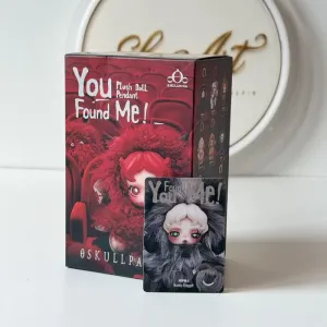 Оригінал‼️Pop Mart  Skullpanda You Found Me Plush Pendant — СЕКРЕТКА Doggie Monster (Оригінал)