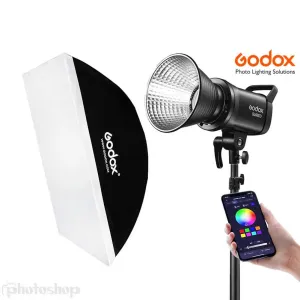 Godox комплект постійного LED світла: SL60IID + софтбокс 60 х 90см
