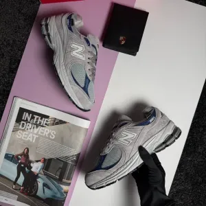 Жіночі кросівки нью беланс New Balance 2002R x JJJJound GTX Grey Navy [36-40]