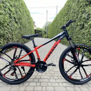 Гірський велосипед Corso Spider 26 Black-Red