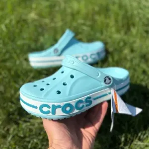 Крокс крокси баябенд жіночі блакитні  crocs bayaband женские кроксы